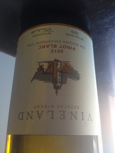 Vineland Estates Winery 2012